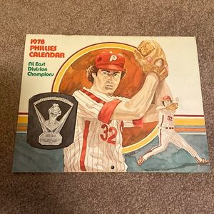 1978 Phillies Calendar